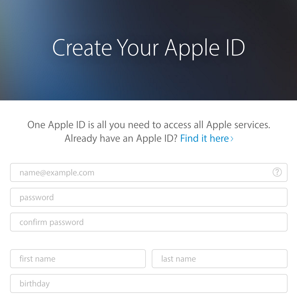 Create-Your-Apple-ID