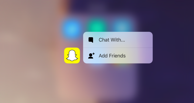 Aktualizace Snapchatu má novou funkci zpomaleného a zrychleného záběru, videa pozpátku + podporu 3D Touch