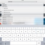 iPad Pro dokáže zobrazit virtuální klávesnici v plné velikosti