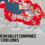 Na Silicon Valley se valí záplavy, Apple mimo zónu největšího ohrožení