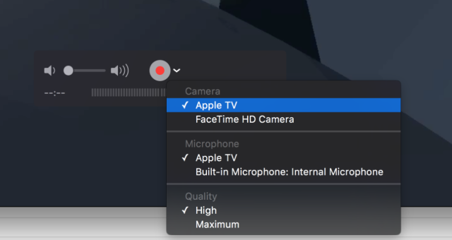 Jak nahrát video output z Apple TV na Mac