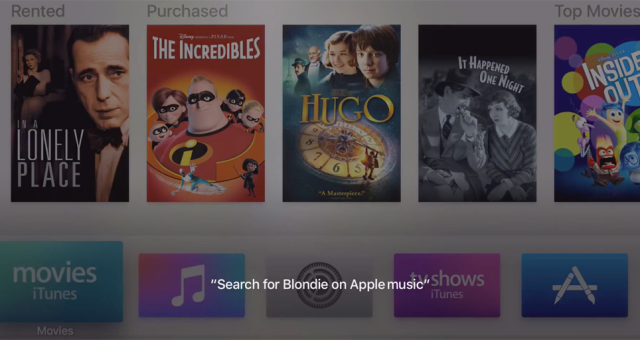 Slíbená podpora Apple Music v Apple TV se již objevila v tvOS 9.1 beta verzi