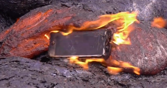 Video: Jak si poradí iPhone 6s s lávou?