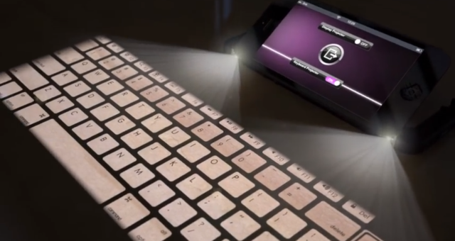 Bude mít budoucí iPhone projektovaný obraz a klávesnici?
