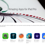 Apple představil aplikace a hry optimalizované pro iPad Pro v nové sekci v App Storu