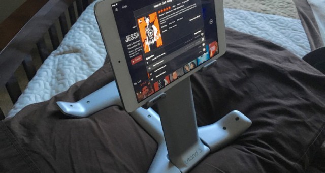 Netradiční stojánek pro iPad