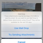 Jak odeslat velké přílohy pomocí Mail Drop na iOS