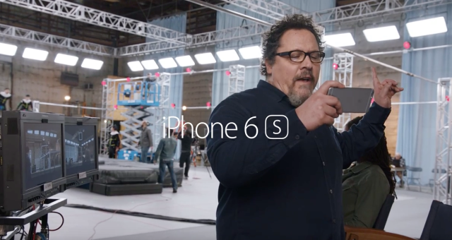 Apple zveřejnil novou reklamu iPhone 6s „On the Set“ s režisérem Jonem Favreau