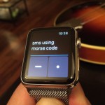 VIDEO: Mazaná aplikace umožňuje psát z Apple Watch pomocí morseovky