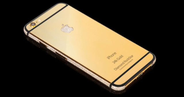 Kolik stojí iPhone potažený 24 karátovým zlatem?
