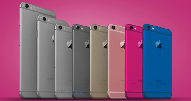 KONCEPT: Jak by mohl vypadat barevný iPhone 6c