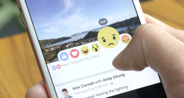 Facebook rozšíří lajkovací tlačítko, které nyní nabídne pět nových možností