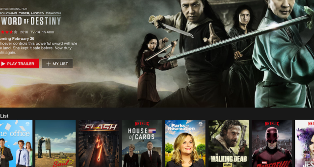 Netflix aplikace pro iOS byla optimalizována pro iPad Pro a 3D Touch