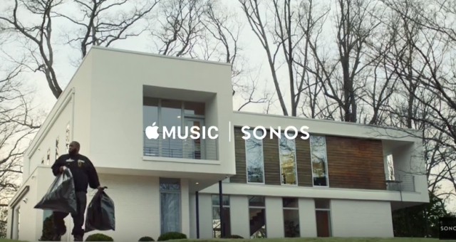 Apple Music a Sonos vytvořili televizní spot
