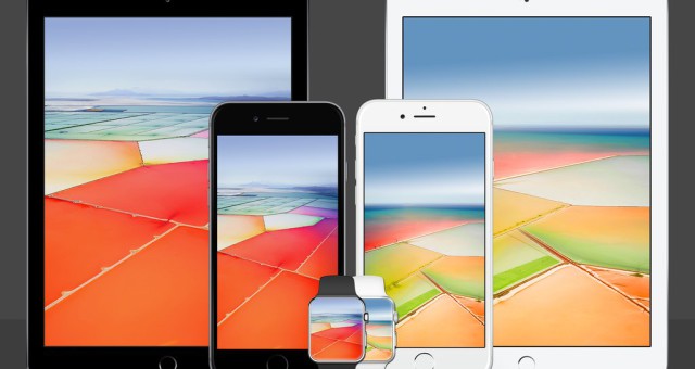Tapety pro iPhone SE, iPad Pro a Apple Watch