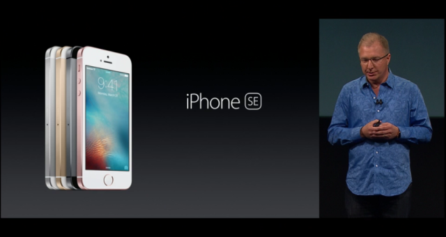 Apple představil nový čtyřpalcový iPhone jménem iPhone SE