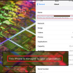 iOS 9.3 ukazuje, zda je váš pracovní iPhone monitorován