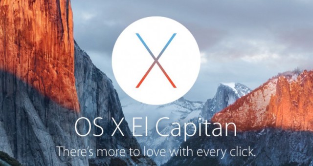 Apple zveřejnil první betu OS X El Capitan 10.11.5