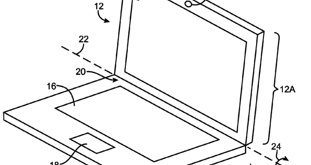 Applu byl udělen patent na Macbook s mobilní konektivitou