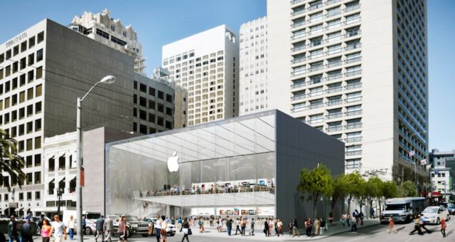 Apple představil obnovený design maloobchodů v novém obchodě na Union Square