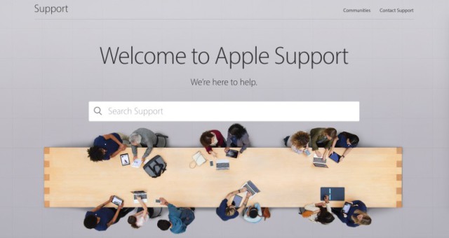 Stránka Apple Support dostala nový design