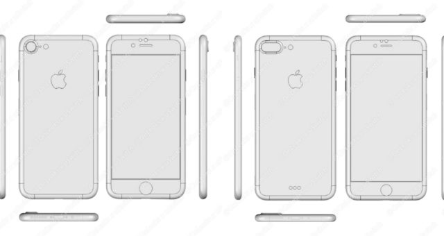 Nové náčrtky iPhonu 7: odstraněný jack, dvojitý objektiv, Smart Connector?