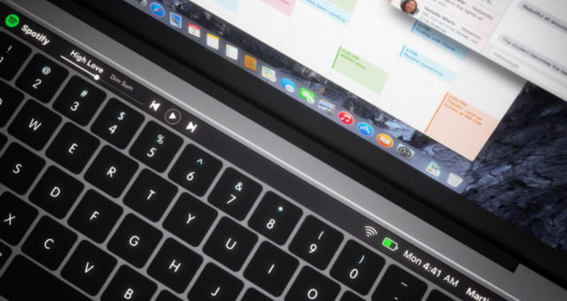 KONCEPT: Nový MacBook Pro s dotykovým OLED panelem