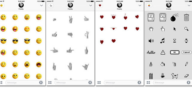 Apple vydal nové animované emotikony pro iMessage v iOS 10