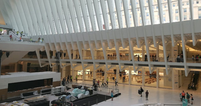 Podívejte se na nový Apple Store ve World Trade Center