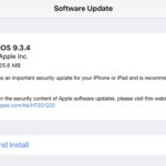 Apple vydal iOS 9.3.4 s důležitou bezpečnostní záplatou