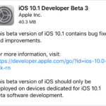 Apple vydal třetí beta verzi iOS 10.1 a tvOS 10.0.1 pro vývojáře