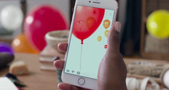 Apple vydal novou reklamu „Balloons“ představující iPhone 7 a grafické zvýraznění zpráv