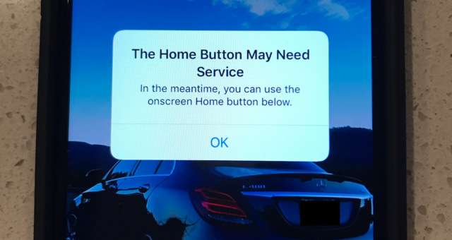 iOS 10 upozorňuje uživatele na poškozené Home button