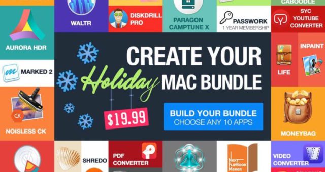 Vánoční set pro Mac: 10 aplikací za 19.99 dolarů