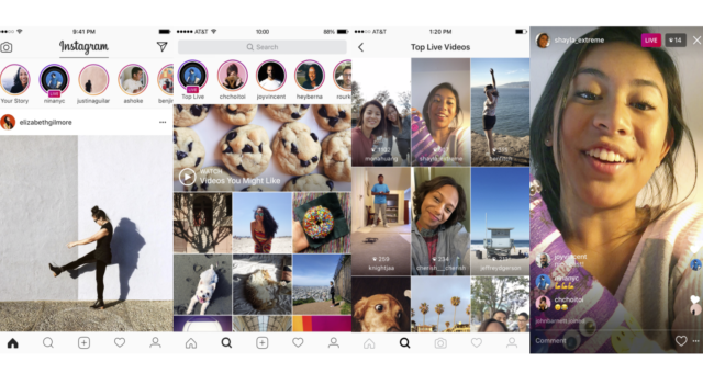 Instagram představil live video u Stories a mizející fotografie a videa v přímých zprávách