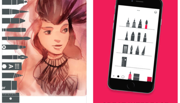 Novou Aplikací týdne se stala kreslící aplikace Tayasui Sketches Pro