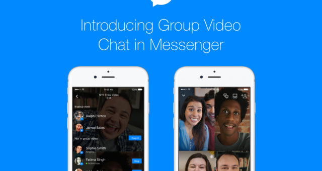 Od pondělí jsou celosvětově k dispozici skupinové videohovory v Messengeru