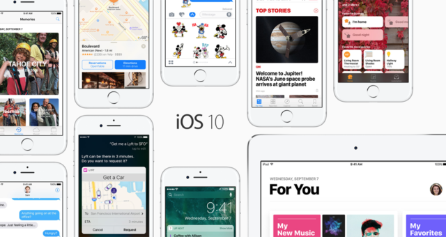 iOS 10 je nyní instalováno na 76 % aktivních zařízení