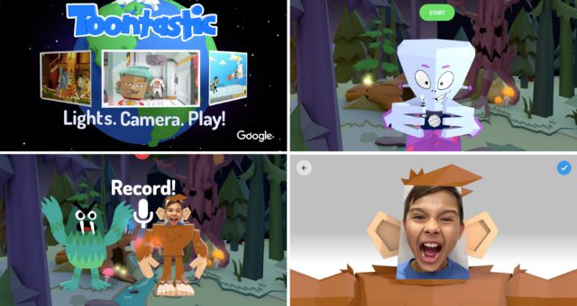 Google představil hravou vyprávěcí hru pro děti s názvem Toontastic 3D