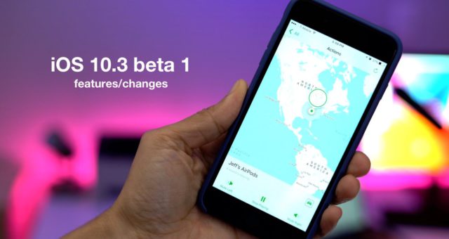 Video: novinky v  beta verzi iOS 10.3