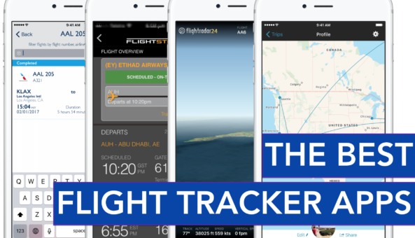 Jedny z nejlepších aplikací pro trackování letů