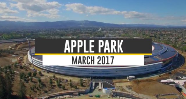 Jak postupuje stavba Apple Parku? Podívejte se na nové záběry