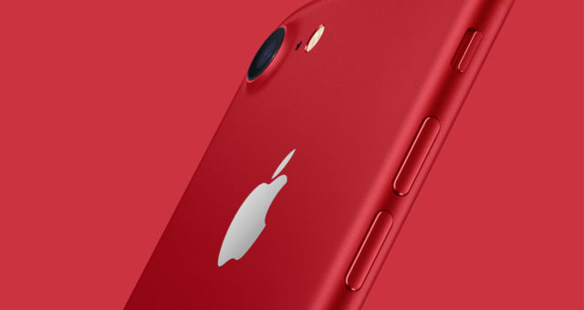 Apple představil speciální edici iPhone 7/7 Plus (PRODUCT)RED