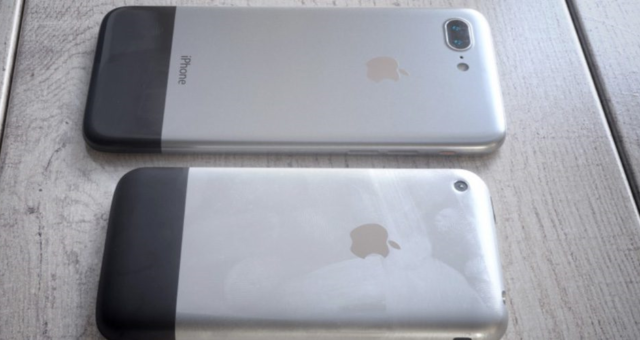 Jak by vypadal iPhone 8 s retro vzhledem?