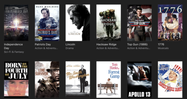 Independence Day, Forrest Gump a další iTunes filmy jsou nyní zlevněné