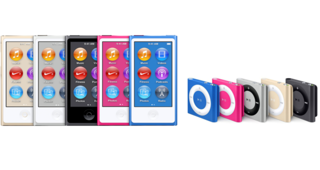 Apple ukončil prodej iPodu nano a shuffle
