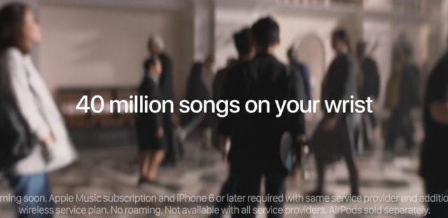 Nová Apple Watch Series 3 reklama vyzdvihuje neomezené streamování Apple Music