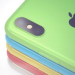 Obrázky konceptu iPhone Xc v dostupném barevném balení