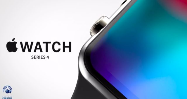 Koncept: Apple Watch Series 4 s větším displejem a zaoblenějšími rohy