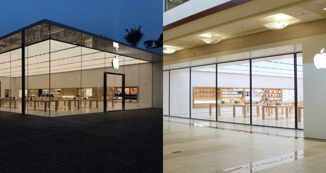 Apple přivítal zákazníky v nových zrekonstuovaných prodejnách